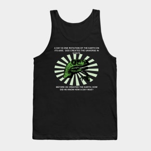 Philosoraptor earth and god Tank Top